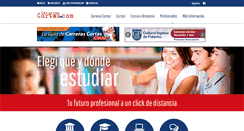Desktop Screenshot of carrerascortas.com